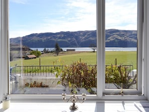 View from lounge window | Elm Bank, Lochcarron, Wester Ross