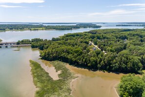 View of property shoreline facing Casco Bay