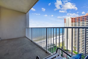 Furnished Gulf Front Balcony