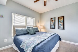 Primary Bedroom with King Size Bed