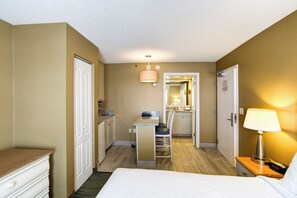 Each unit comes with a comfortable double size bed