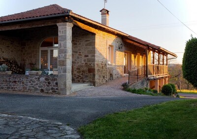 Vue extérieure du gîte