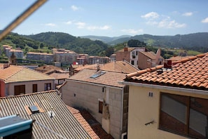 Vue depuis lâhĂ©bergement