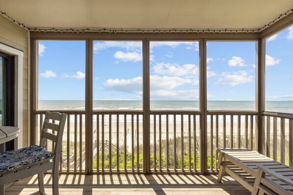 Ocean Front Balcony
