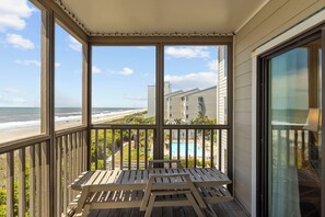 Ocean Front Balcony