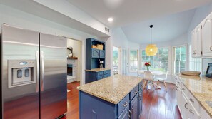 Updated Kitchen with Two-Tone Cabinets