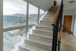 buliding stairs to the apartment