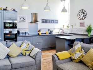 Open plan living space | The School Rooms at Sorbie School, Sorbie