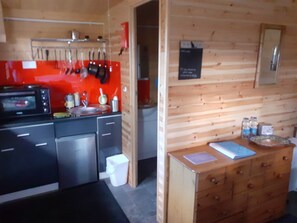 Kitchen | Alpaca Hideaway - Hightimbers Holiday Lets, Newtown