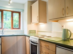 Kitchen | The Hill Cottage Apartment, Crew Green, near Welshpool