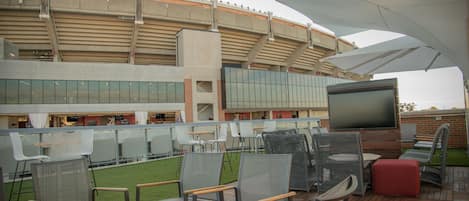 View from SkyGate Overlooking Bryant Denny and the Walk of Champions!