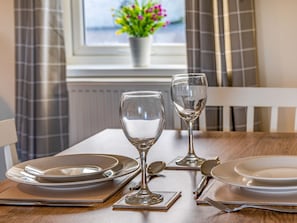 Dining Area | Fern Cottage - Hazel Grove Cottages, Red Roses, near Pendine