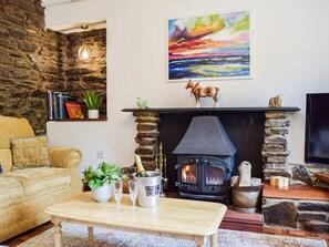 Living room | Ty Lewis Cottage, Pwll near Llanelli