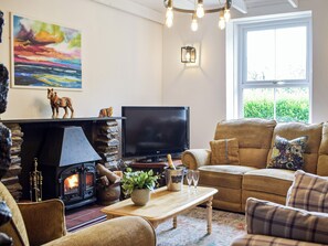 Living room | Ty Lewis Cottage, Pwll near Llanelli