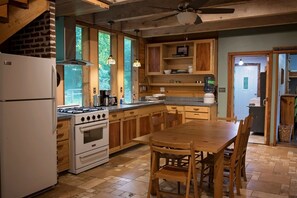 The main kitchen