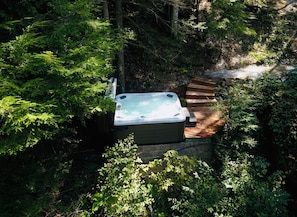 Bain à remous extérieur