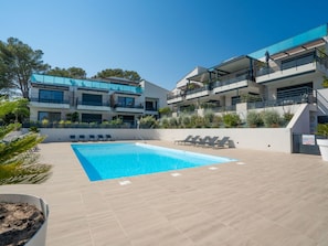Sky, Plant, Property, Water, Building, Swimming Pool, Azure, Window, Tree, Urban Design