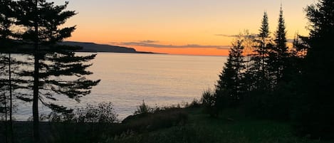 Watch the sunrise over Lake Superior from the comfort of your living room.