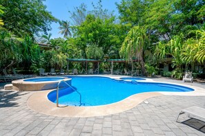 Salt water pool, recently tiled