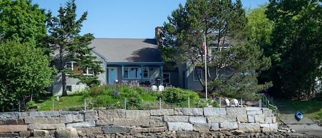 View of house from the harbor