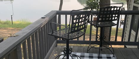 Balcony deck off of great room. 