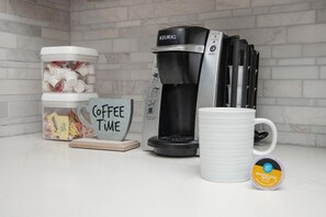 Kaffe och/eller kaffebryggare