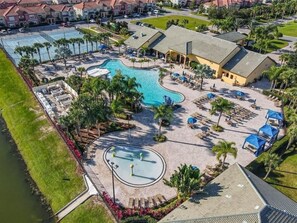 Aerial View of Resort