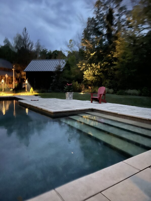 Peaceful evening swims 