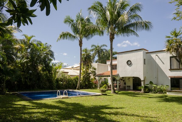 Pool and garden