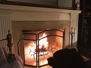 Living Room fireplace