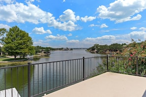 View from 2nd floor balcony, off the main bedroom!