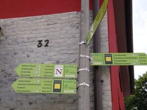 Direkt am Nibelungensteig
