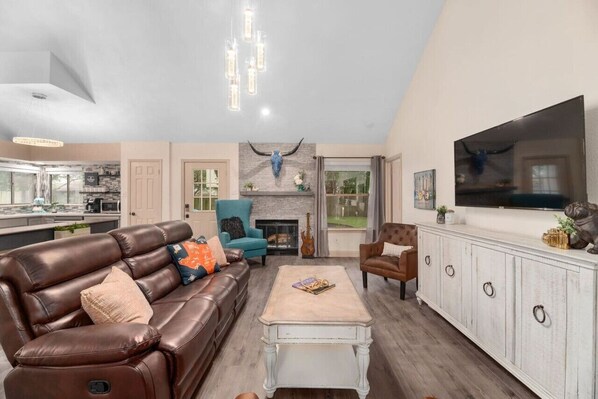 Family room with smart TV and games provided!