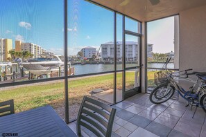 Clean, Modern Vacation Condo with a Waterfront View