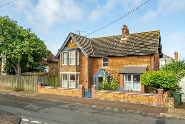 Porch House, Hunstanton: Front elevation