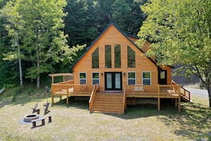 Front cabin view