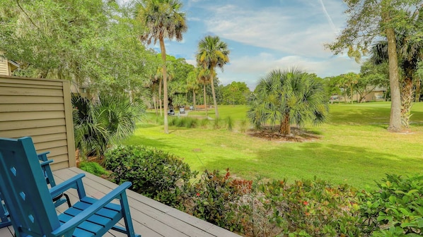 Golf Course Views from Deck