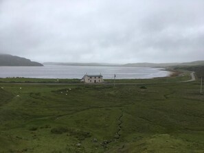 Sarsgrum from the hills above