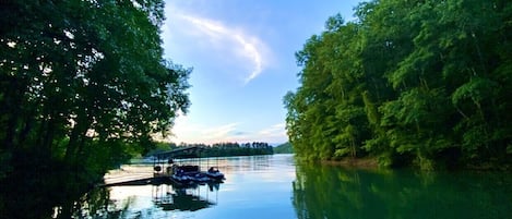 Can’t beat the view of our cove!