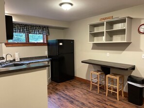 Breakfast bar.