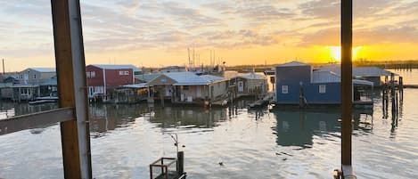 Deck view of Venice Marina