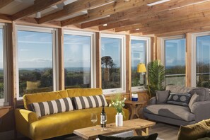 Westaway House, Trelights. Ground Floor: Peer out to the sea whilst relaxing in the sunroom