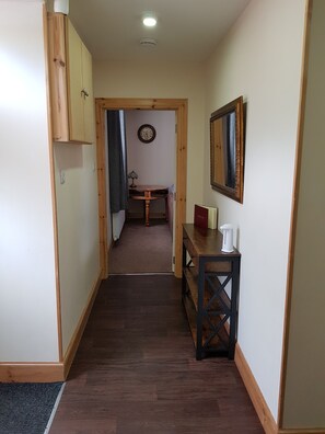 Downstairs hall into the sitting room