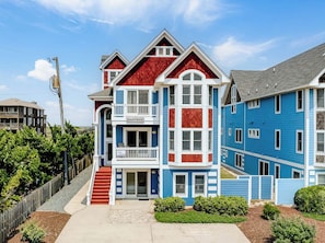 Front Aerial of Boardwalk