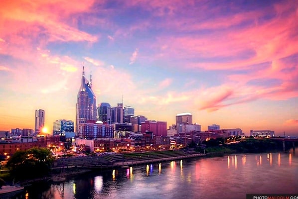 Rent a pontoon and go down the river to Nashville!