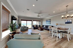 Living Room - Two Twin Sleeper Sofas + Smart TV