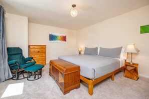 Master Bedroom with King Size Bed