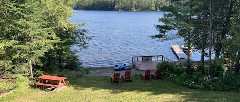 Lake Paradox is in your backyard; you are in the water within feet of the home