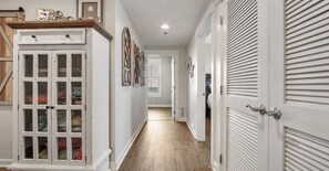 Spacious hallway