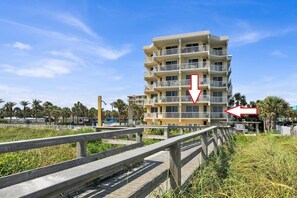 Here's Your Balcony! 1 of only10 end condos that directly face the Gulf!